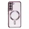 Samsung Galaxy S22 Kılıf Kross Magneticsafe Kapak - Mor