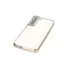 Samsung Galaxy S22 Kılıf Razer Lensli Silikon - Gold