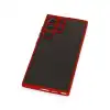 Samsung Galaxy S22 Ultra Kılıf Montreal Silikon Kapak - Kırmızı