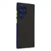 Samsung Galaxy S22 Ultra Kılıf Montreal Silikon Kapak - Lacivert