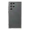 Samsung Galaxy S22 Ultra Kılıf Razer Lensli Silikon - Gümüş