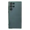 Samsung Galaxy S22 Ultra Kılıf Razer Lensli Silikon - Yeşil