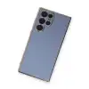 Samsung Galaxy S22 Ultra Kılıf Volet Silikon - Mavi