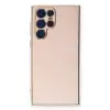 Samsung Galaxy S22 Ultra Kılıf Volet Silikon - Pembe