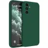 Samsung Galaxy S23 Fe Kılıf First Silikon - Koyu Yeşil