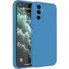 Samsung Galaxy S23 Fe Kılıf First Silikon - Mavi
