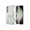 Samsung Galaxy S23 Kılıf Magneticsafe Şeffaf Silikon - Şeffaf