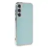 Samsung Galaxy S23 Kılıf Volet Silikon - Açık Yeşil