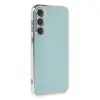 Samsung Galaxy S23 Kılıf Volet Silikon - Açık Yeşil
