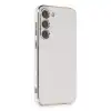 Samsung Galaxy S23 Kılıf Volet Silikon - Beyaz