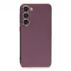 Samsung Galaxy S23 Kılıf Volet Silikon - Mor