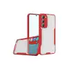 Samsung Galaxy S23 Plus Kılıf Platin Silikon - Kırmızı