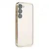 Samsung Galaxy S23 Plus Kılıf Razer Lensli Silikon - Gold
