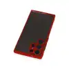 Samsung Galaxy S23 Ultra Kılıf Montreal Silikon Kapak - Kırmızı