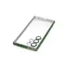 Samsung Galaxy S23 Ultra Kılıf Razer Lensli Silikon - Yeşil