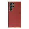 Samsung Galaxy S23 Ultra Kılıf Volet Silikon - Kırmızı