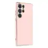 Samsung Galaxy S23 Ultra Kılıf Volet Silikon - Pembe