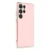 Samsung Galaxy S23 Ultra Kılıf Volet Silikon - Pembe