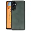 Samsung Galaxy S24 Fe Kılıf Aras Deri Kapak - Koyu Yeşil