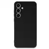 Samsung Galaxy S24 Fe Kılıf Nano İçi Kadife Silikon - Siyah