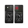 Samsung Galaxy S24 Fe Pars Lens Yüzüklü Silikon - Kırmızı