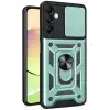 Samsung Galaxy S24 Fe Pars Lens Yüzüklü Silikon - Yeşil