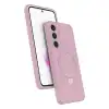 Samsung Galaxy S24 Fe Regal Magsafe Standlı Kapak - Açık Pembe