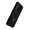 Samsung Galaxy S24 Fe Regal Magsafe Standlı Kapak - Siyah