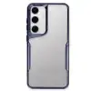 Samsung Galaxy S24 Kılıf Boyi Silikon Kapak - Lacivert