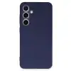 Samsung Galaxy S24 Kılıf First Silikon - Lacivert