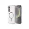 Samsung Galaxy S24 Kılıf Kross Magneticsafe Kapak - Gümüş
