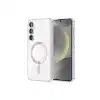 Samsung Galaxy S24 Kılıf Kross Magneticsafe Kapak - Titan Gri