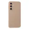 Samsung Galaxy S24 Kılıf Nano İçi Kadife Silikon - Pudra