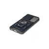 Samsung Galaxy S24 Kılıf Pars Lens Yüzüklü Silikon - Lacivert