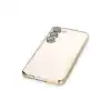 Samsung Galaxy S24 Kılıf Razer Lensli Silikon - Gold