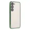 Samsung Galaxy S24 Kılıf Razer Lensli Silikon - Yeşil