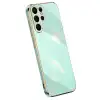 Samsung Galaxy S24 Ultra Kılıf Volet Silikon - Açık Yeşil