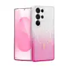 Samsung Galaxy S24 Ultra Pummel Shiny Magsafe Kapak - Pembe