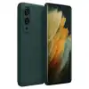 Samsung Galaxy S25 Edge First Silikon - Koyu Yeşil
