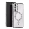 Samsung Galaxy S25 Edge Joke Simli Magneticsafe Kılıf - Gümüş
