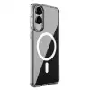 Samsung Galaxy S25 Edge Kılıf Magneticsafe Şeffaf Silikon - Şeffaf