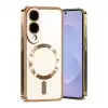 Samsung Galaxy S25 Edge Kross Magneticsafe Kapak - Çöl Titanyum