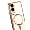 Samsung Galaxy S25 Edge Kross Magneticsafe Kapak - Çöl Titanyum
