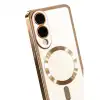 Samsung Galaxy S25 Edge Kross Magneticsafe Kapak - Çöl Titanyum