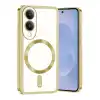 Samsung Galaxy S25 Edge Kross Magneticsafe Kapak - Gold