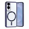 Samsung Galaxy S25 Edge Kross Magneticsafe Kapak - Lacivert