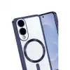 Samsung Galaxy S25 Edge Kross Magneticsafe Kapak - Lacivert
