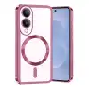 Samsung Galaxy S25 Edge Kross Magneticsafe Kapak - Rose