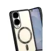Samsung Galaxy S25 Edge Kross Magneticsafe Kapak - Siyah