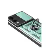 Samsung Galaxy S25 Edge Pars Lens Yüzüklü Silikon - Yeşil